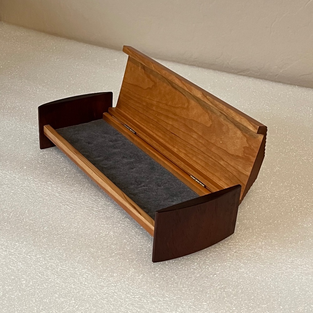Mid-Century Modern Jewelry Box / Dresser Valet